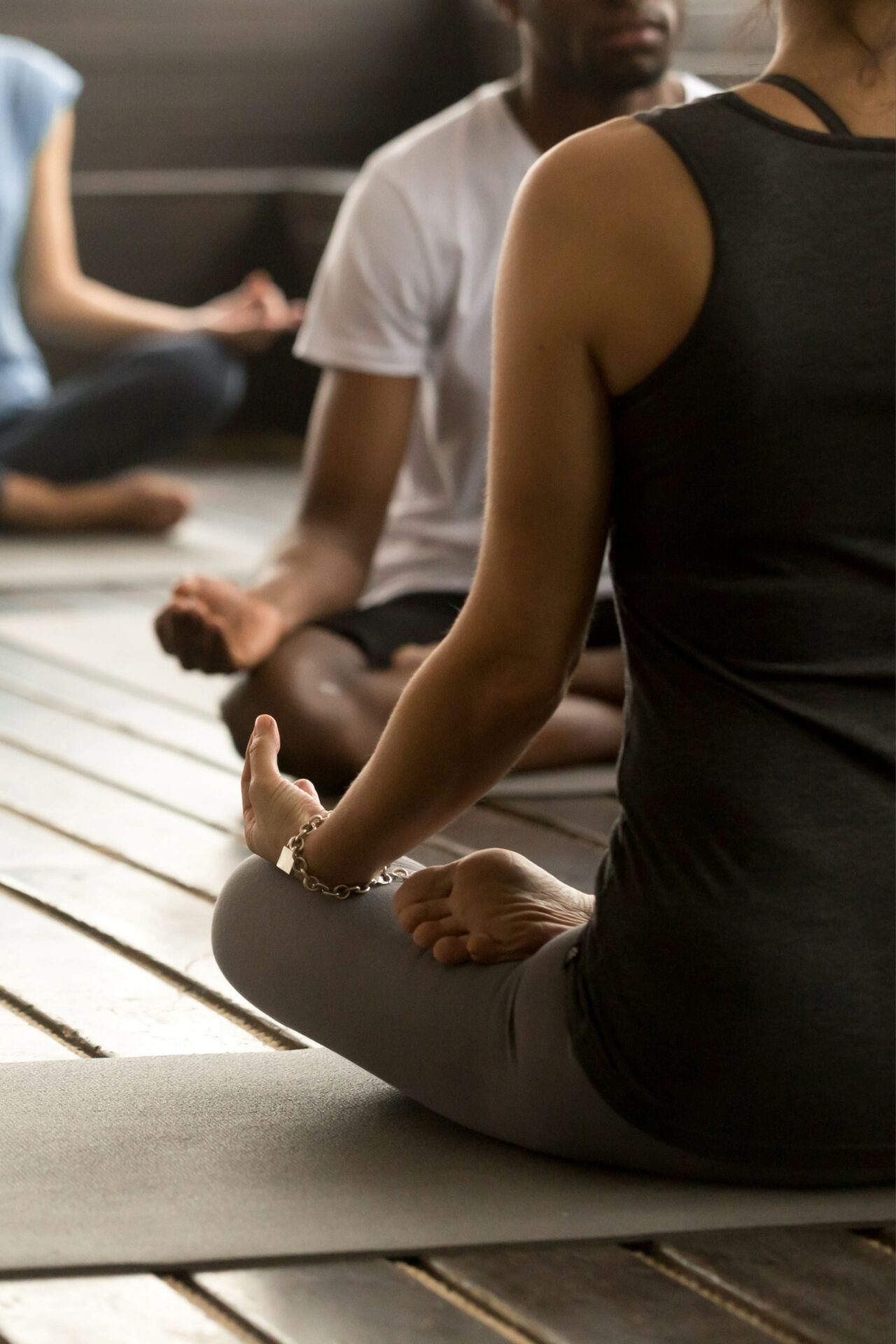 Cours de yoga en studio